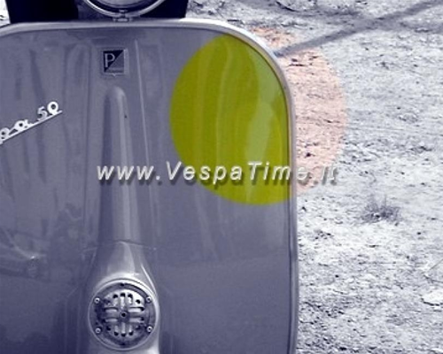 Bordo in alluminio per scudo Vespa 50 N-L-R-SPECIAL, 90/125 Primavera-ET3 - ORIGINALE