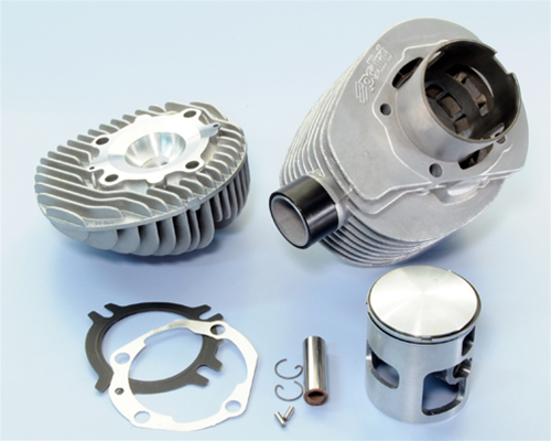 Cilindro POLINI 210cc in alluminio per Vespa PX-PE 200, D.68,5 corsa 57mm |  Vespatime