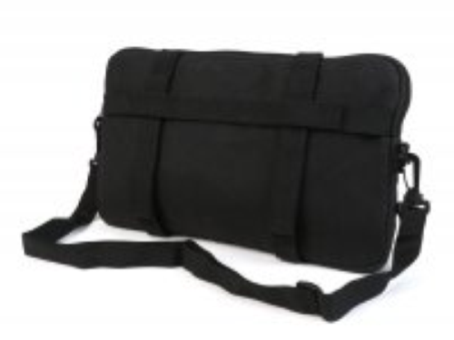 Bag MOTO NOSTRA Classic ,BLACK ,Waxed Canvas for glovebox,nylon,black, 360x210x30 mm for Vespa