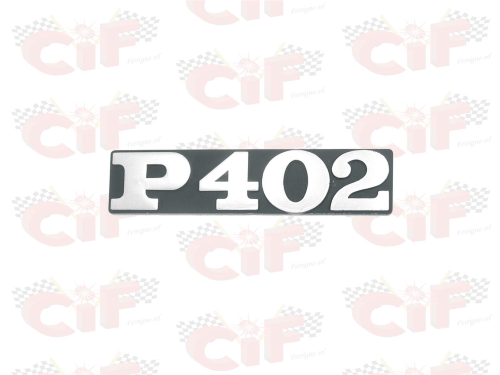 Etiqueta "P 402" para Ape P 402