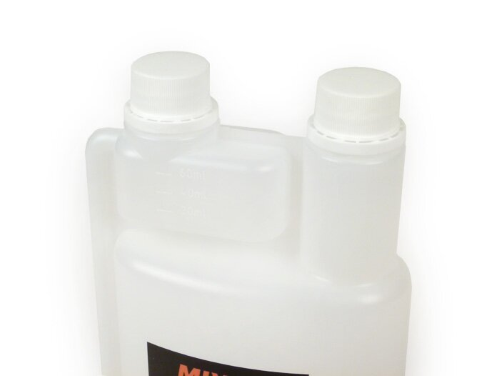 Misurino per olio - bottiglia dosatrice -BGM PRO 1000 ml- con camera di dosaggio e due coperchi