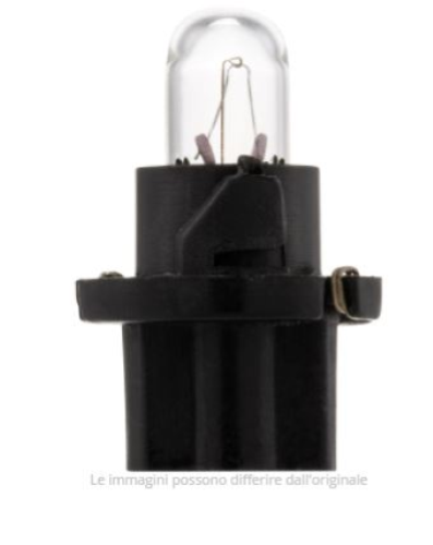 Birnenfassung - Tachometerbeleuchtung für Vespa PK/XL/Automatica PX80-200 E Lusso/'98/MY/T5 - Piaggio 214191 