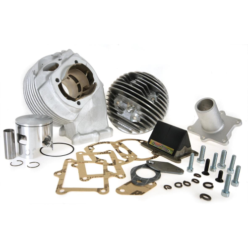 Cilindro QUATTRINI M1L 60 GTR in alluminio lamellare al cilindro - Vespa  50/90/125 Primavera/ET3/PK | Vespatime